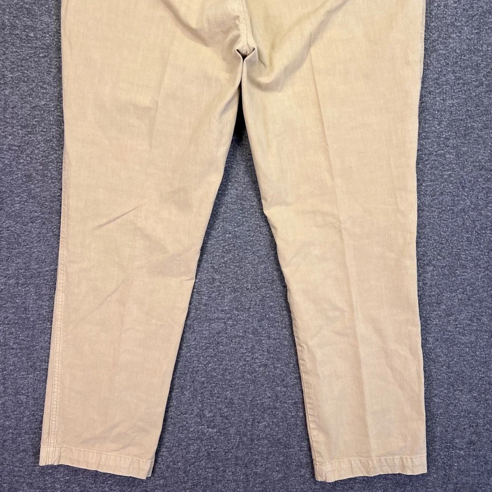 Polo Ralph Lauren Chinos Mens 40x28 Tan Slim GI Fit Casual Cotton Twill Pants